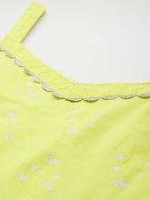 Women Floral Printed Gotta Patti Pure Cotton Kurta with Sharara & With Dupatta-AHKUSHDU-COMBO-902